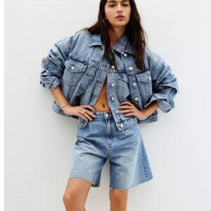 Pull&Bear Classic Blue Denim Jacket size small